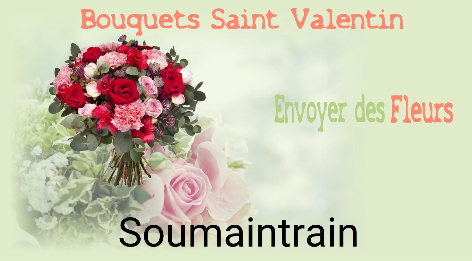 Roses de Saint-Valentin livrées à Soumaintrain